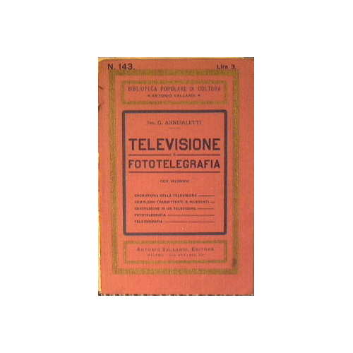 Televisione e fototelegrafia