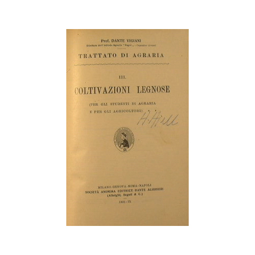 Trattato di Agraria