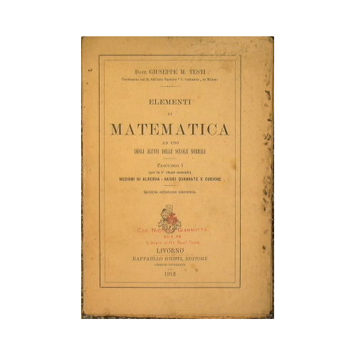 Elementi di matematica