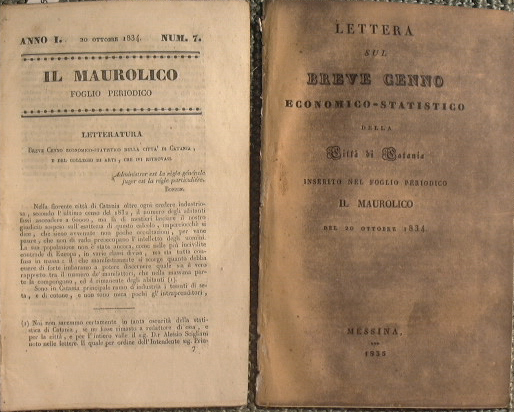 Il Maurolico Foglio periodico - Anno I Num. 7 del …