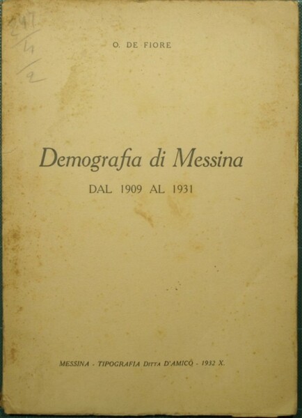 Demografia di Messina
