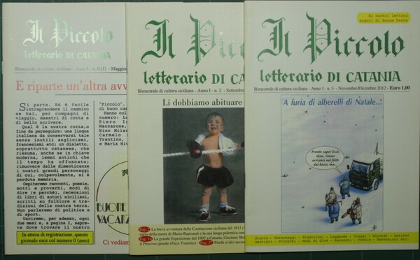 Il Piccolo letterario di Catania. Anno I - 2012