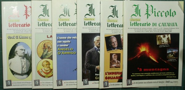 Il Piccolo storico letterario di Catania. Anno V - 2016