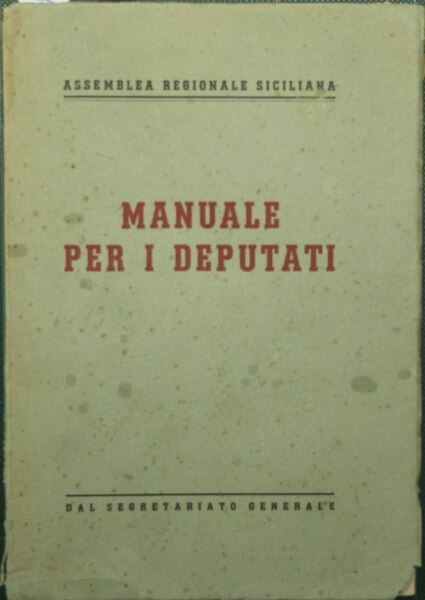 Manuale per i deputati