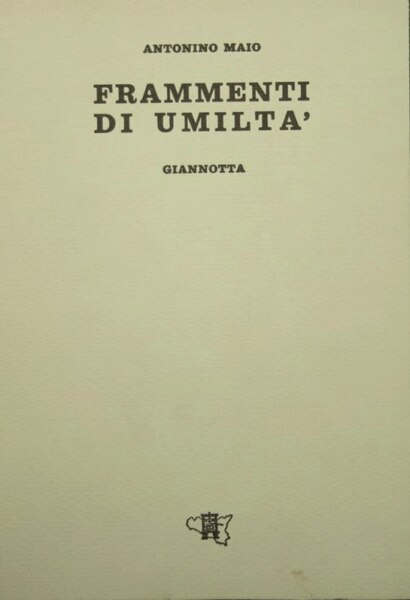 Frammenti di umiltà