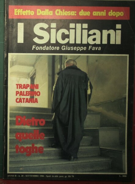 I Siciliani - N. 20 Settembre 1984