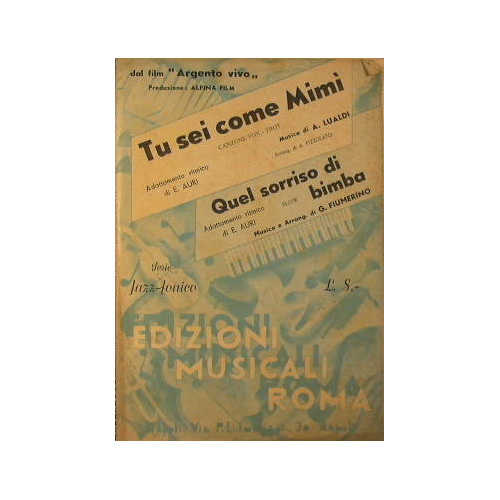 Tu sei come Mimì ( fox trot ) - Quel …