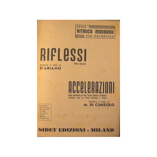 Riflessi ( ritmo moderato ) - Accelerazioni ( ritmo moderato …