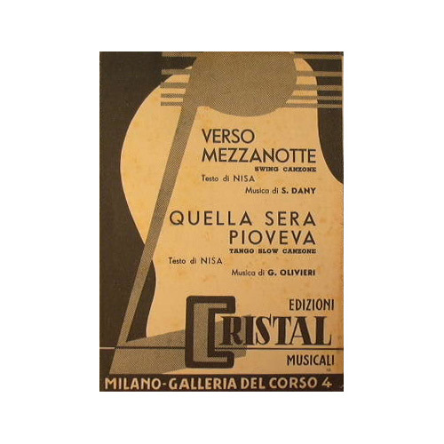 Verso mezzanotte ( swing canzone ) - Quella sera pioveva …