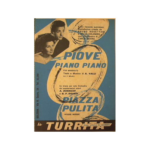 Piove piano piano ( fox moderato ) - Piazza pulita …