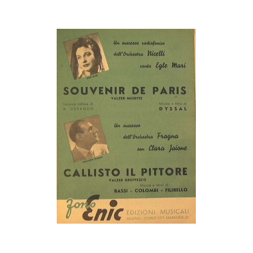 Souvenir de Paris ( valzer musette ) - Callisto il …