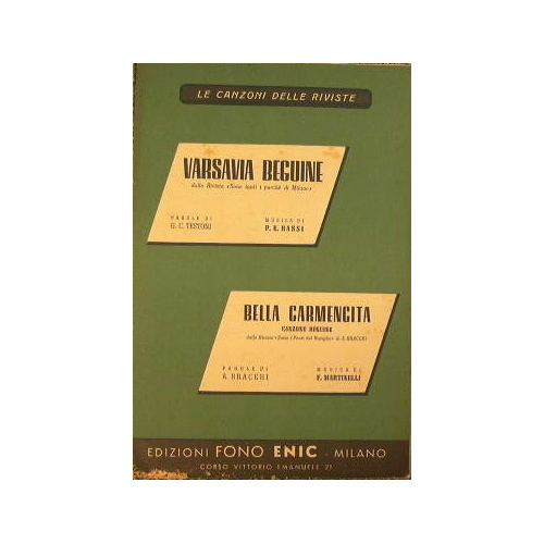 Varsavia Beguine - Bella Carmencita ( canzone beguine )
