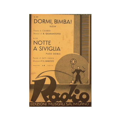 Dormi bimba ( slow ) - Notte a Siviglia ( …