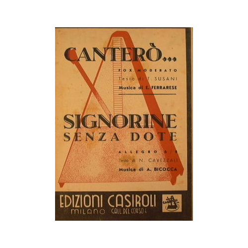 Canterò ( fox moderato ) - Signorine senza dote ( …