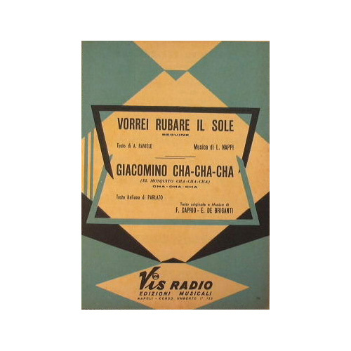 Vorrei rubare il sole ( beguine ) - Giacomino cha …