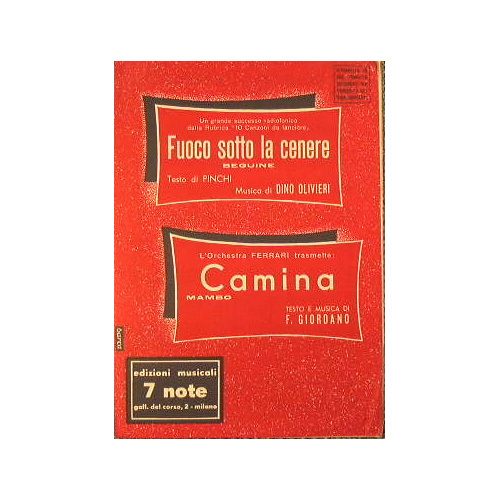 Fuoco sotto la cenere ( beguine ) - Camina ( …