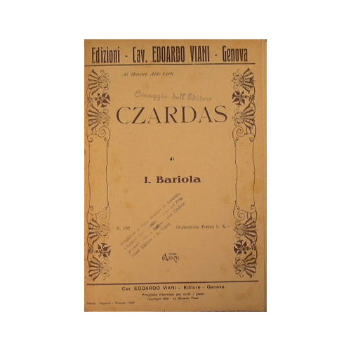 Czardas ( lento )