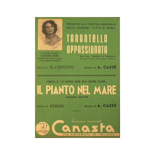 Tarantella Appassiunata ( tarantella ) - Il pianto nel mare …