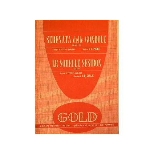Serenata delle Gondole ( beguine ) - Le sorelle Sesibon …