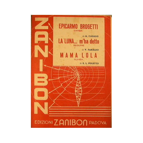 Epicarmo Brogetti ( samba ) - La luna m'ha detto …