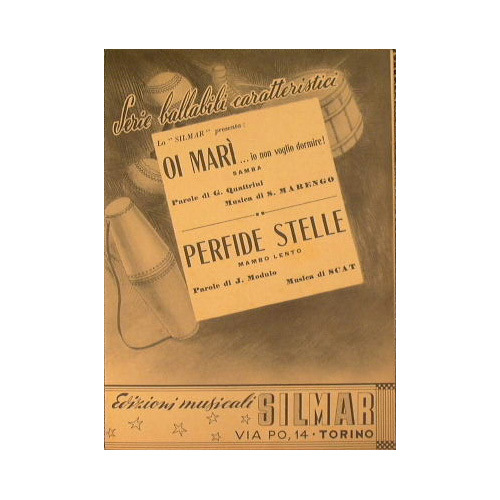 Oi Marì io non voglio dormire ( samba ) - …