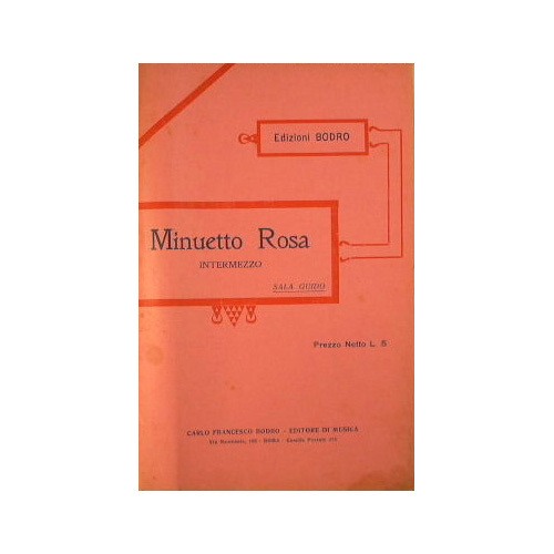 Minuetto Rosa ( intermezzo )