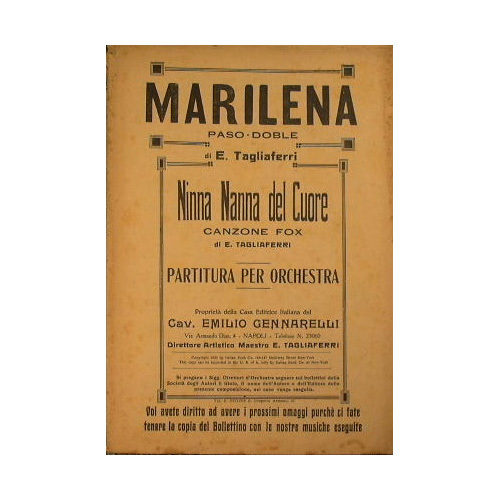 Marinella ( paso doble ) - Ninna nanna del cuore …