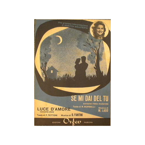 Se mi dai del tu ( canzone ritmo moderato ) …