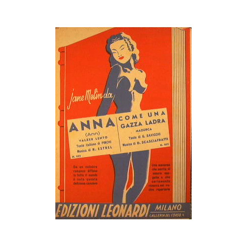 Anna ( valzer lento ) - Come una Gazza Ladra …