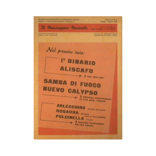 Arlecchino ( valzer brillante ) - Rosaura ( mazurka ) …