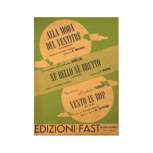 Alla moda del ventitrè ( fox moderato ) - Né …