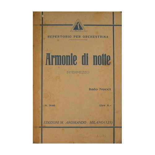 Armonie di notte ( intermezzo )