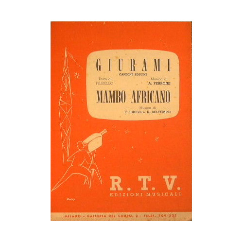 Giurami ( canzone beguine ) - Mambo africano ( mambo …