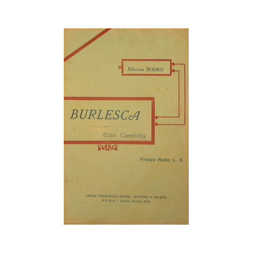 Burlesca ( allegro moderato )