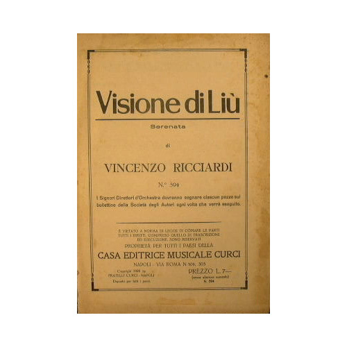 Visione di Liù ( serenata )