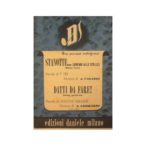 Stanotte diremo alle stelle ( ritmo lento ) - Datti …