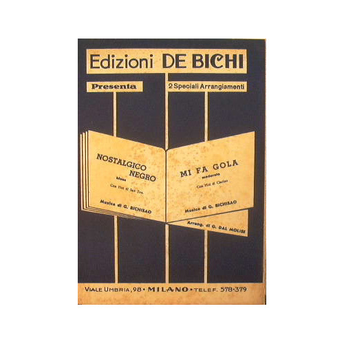 Nostalgico Negro ( blues ) - Mi fa Gola ( …