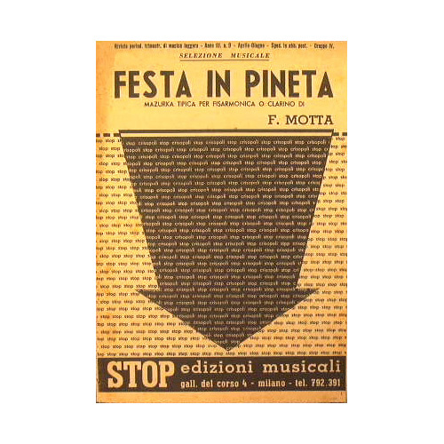 Festa in Pineta ( mazurka )