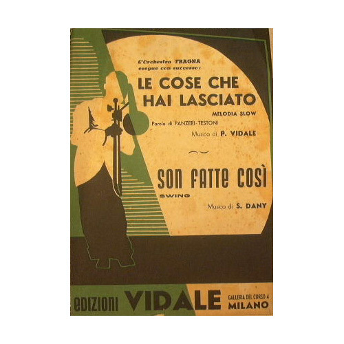Le cose che hai lasciato ( melodia slow ) - …