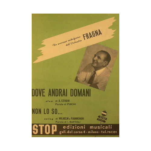 Dove andrai domani ( slow ) - Non lo so …