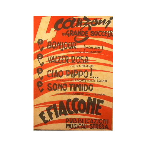 Bonjour ( valse francaise ) - Valzer rosa ( lento …