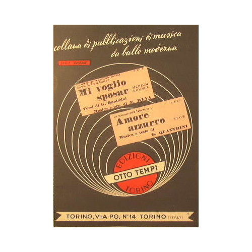 Mi voglio sposar ( medium bounce ) - Amore azzurro …