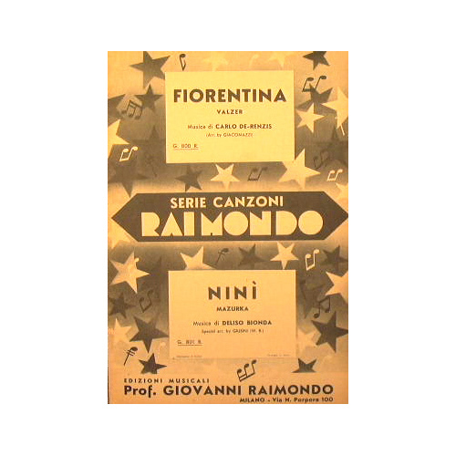 Fiorentina ( valzer ) - Ninì ( mazurka )