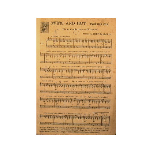 Swing and hot ( fast hot fox allegro ) - …