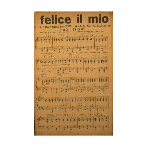 Oggi è felice il mio cuor ( canzone fox slow …