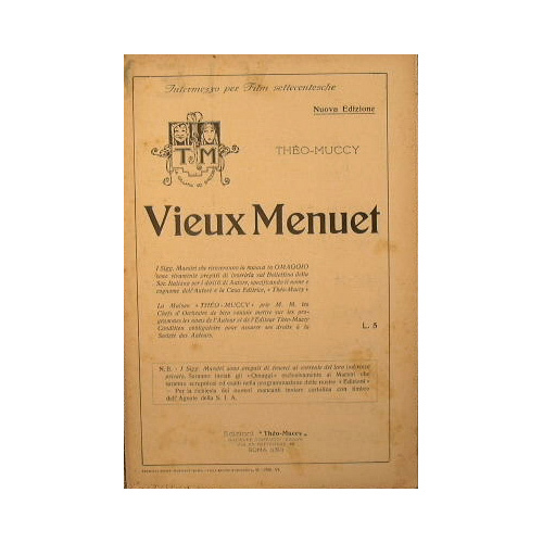 Vieux Menuet ( moderato )
