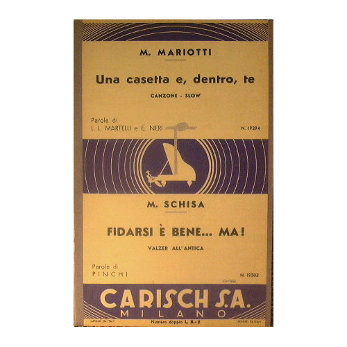 Una casetta e dentro te ( canzone slow ) - …