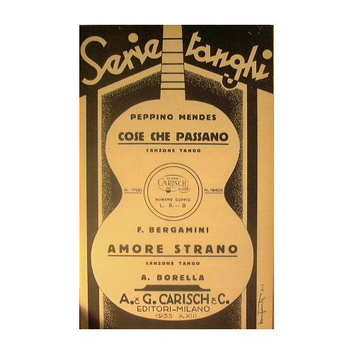 Cose che passano ( canzone tango ) - Amore strano …