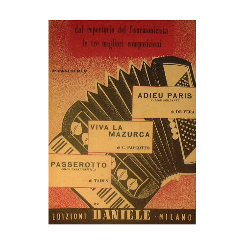 Adieu Paris ( valzer brillante ) - Viva la mazurca …