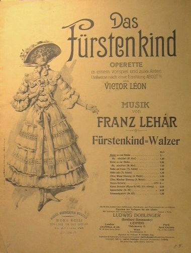 Das Furstenkind Walzer